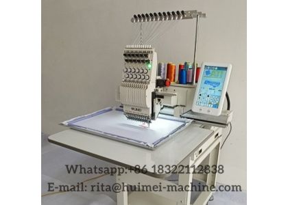 embroidery machine operation video