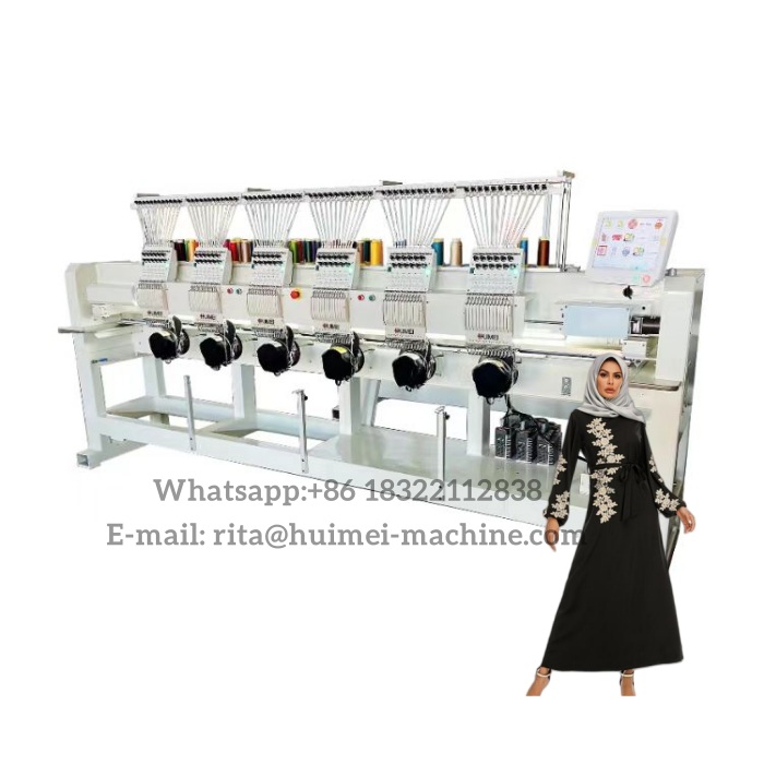 embroidery machine 6 head