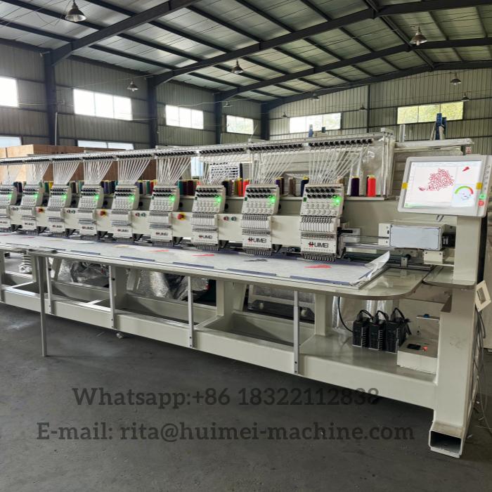 12 head embroidery machine