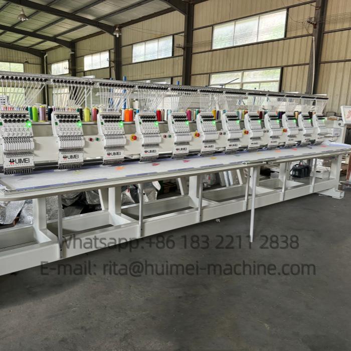 12 head embroidery machine