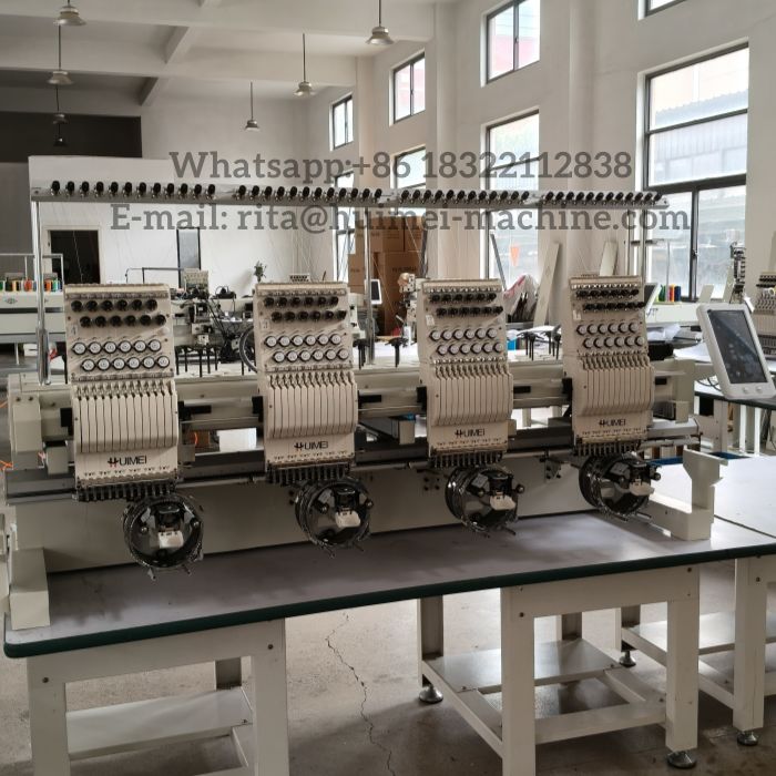 multi needle embroidery machine