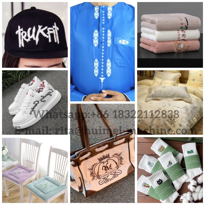 multi needle embroidery machine