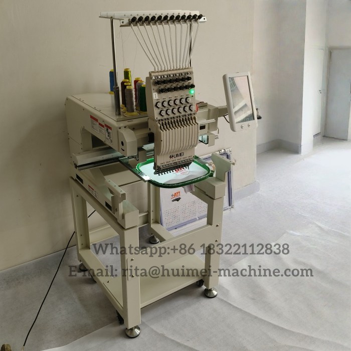 1 head embroidery machine