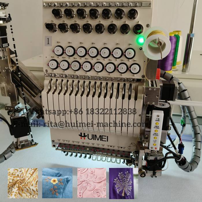 4 head embroidery machine 
