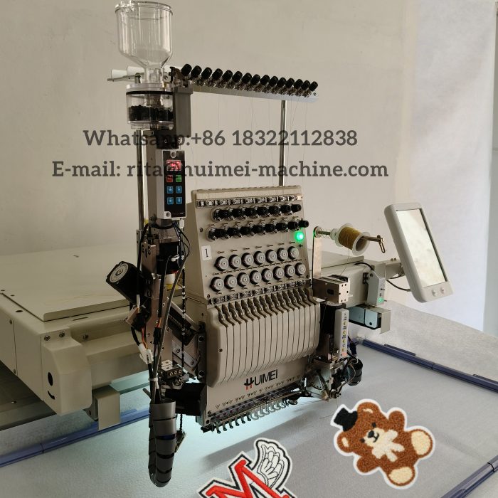 embroidery patch machine