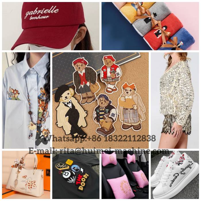 maquina para hacer parches bordados