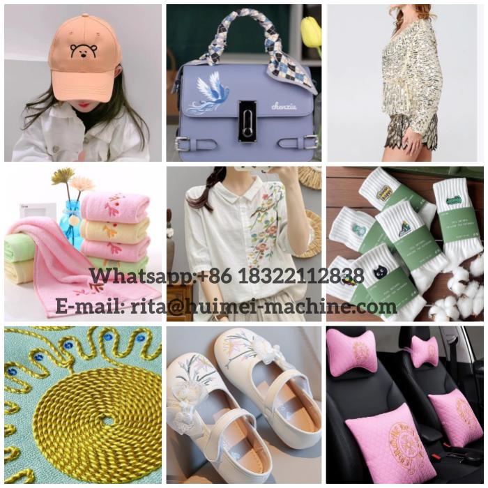 Industrial embroidery machine