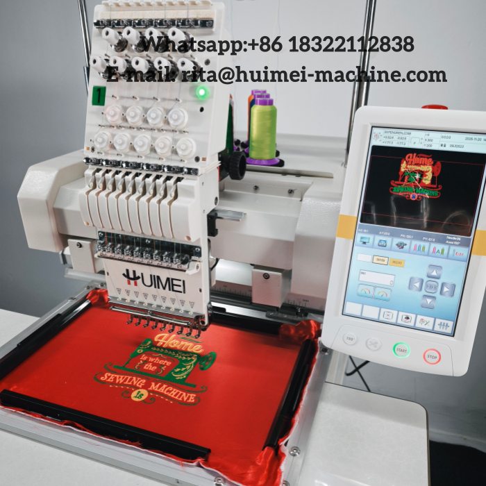 Embroidery machine for shirts