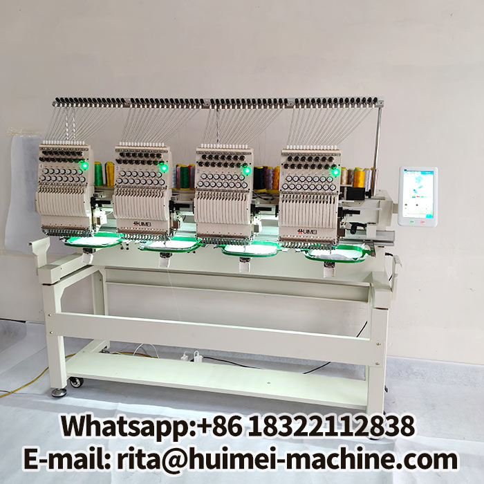 Machine broderie textile