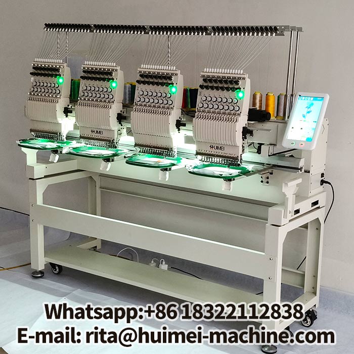 4 head embroidery machine