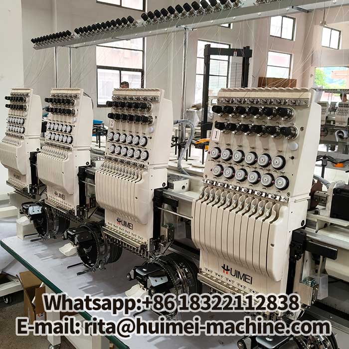4 head embroidery machine
