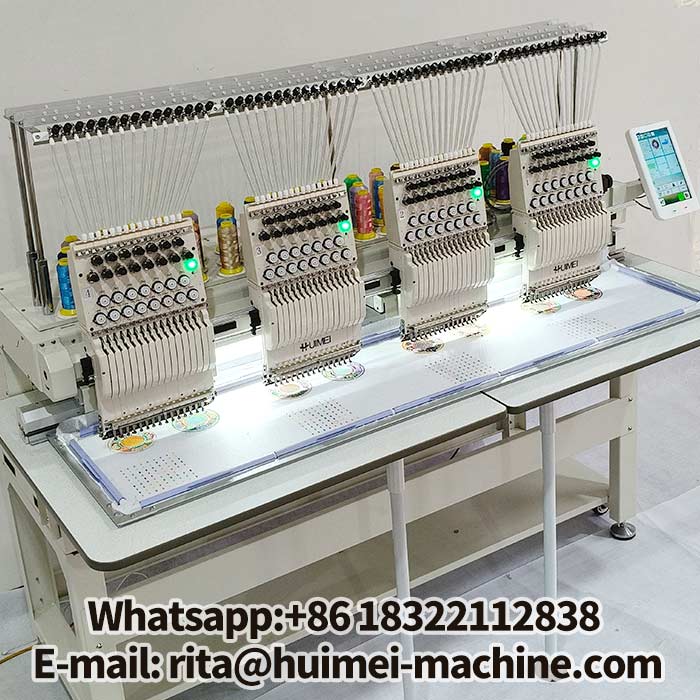 4 head embroidery machine