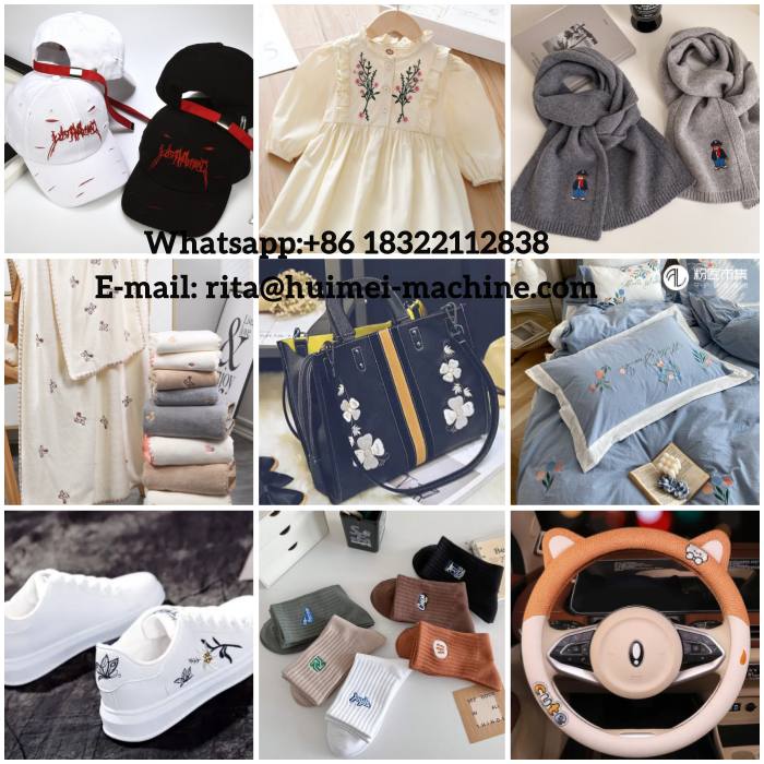 4 head embroidery machine