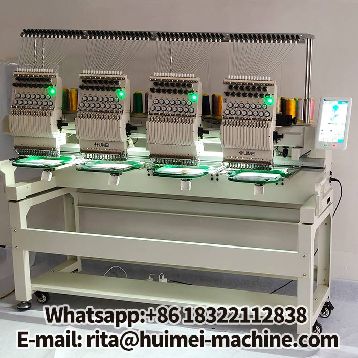 four head embroidery machine