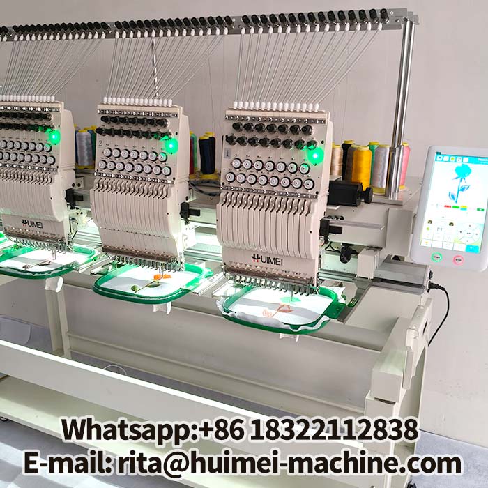 logo broderie machine