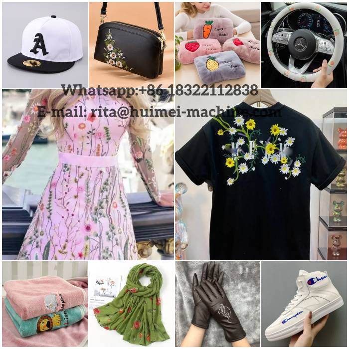 2 head embroidery machine