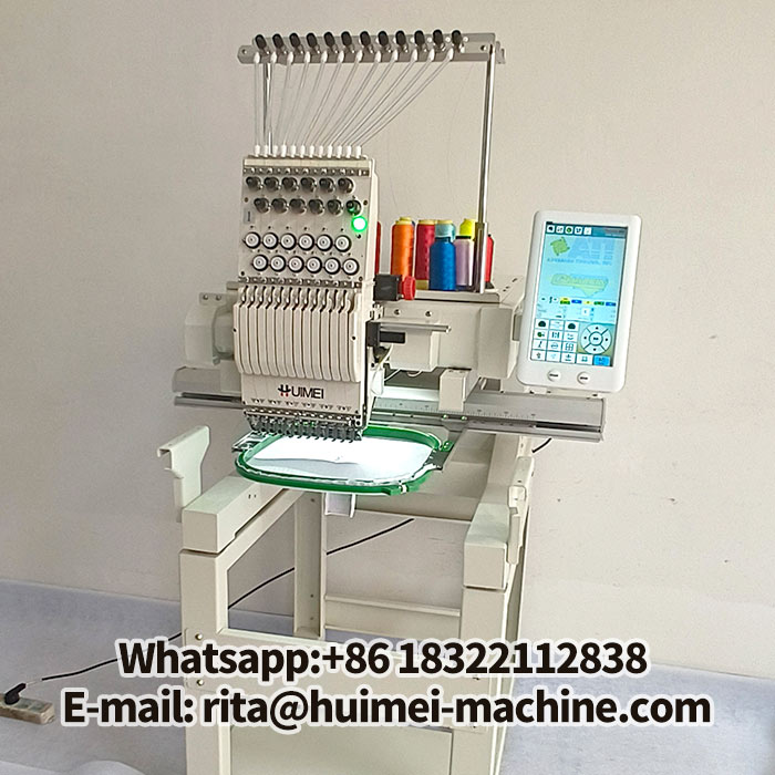 one head embroidery machine
