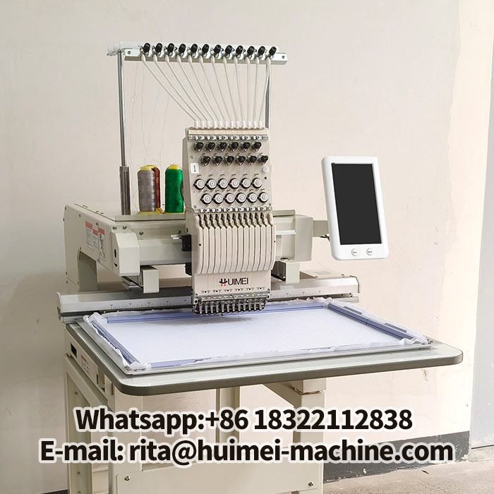 one head embroidery machine