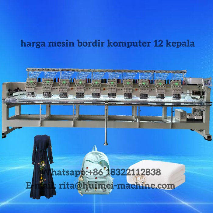 harga mesin bordir komputer 12 kepala
