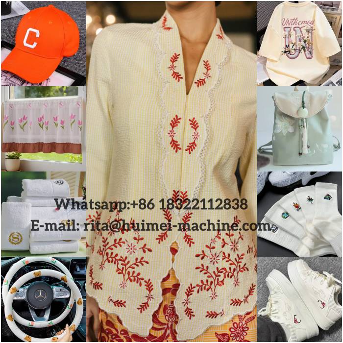 hasil-bordir-topi-dan-kaos-kebaya-presisi-mesin-bordir-digital