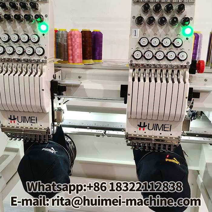 cap automatic embroidery machine with multi needles