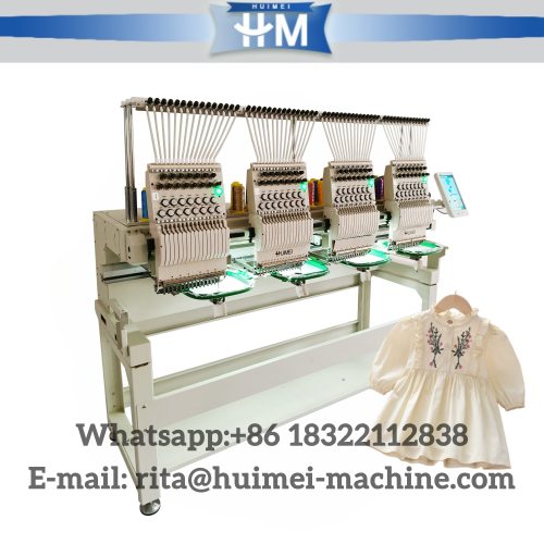 Machine a broder industriel multi-têtes