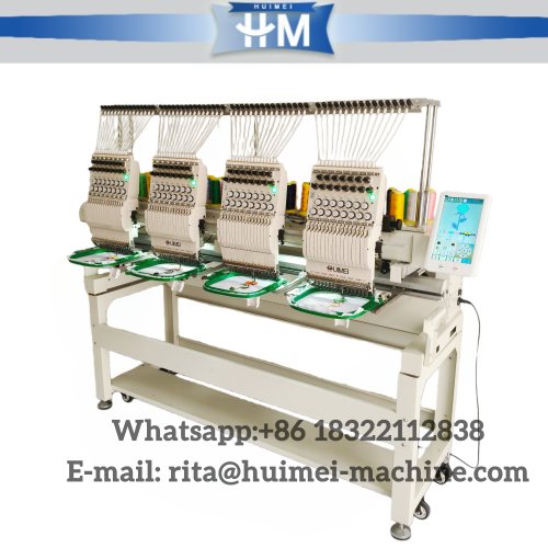 Logo broderie machine 4 têtes