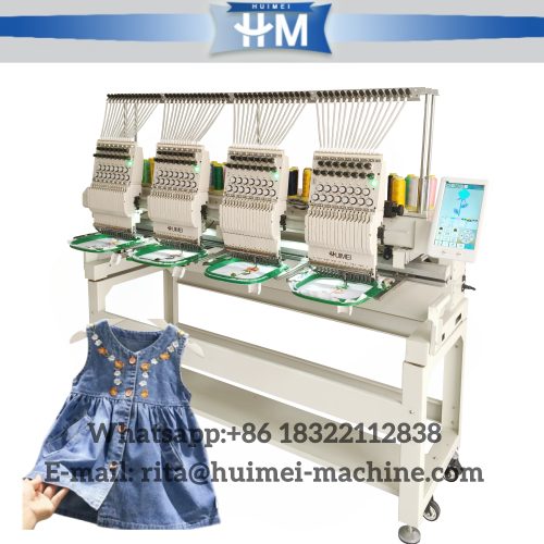 Computerized 4 head embroidery machine for sale