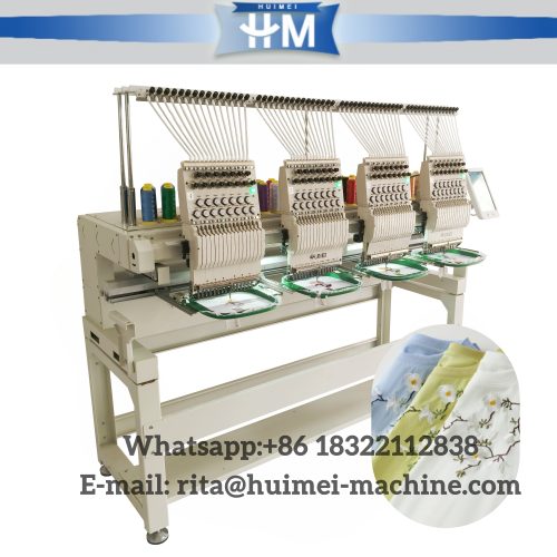 4 head commercial embroidery machine