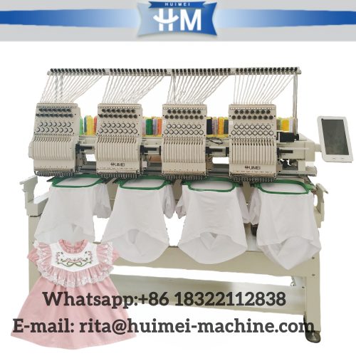 Mesin bordir baju 4 kepala