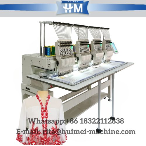 Huimei Mesin Bordir Komputer 4 Kepala High-Speed - Solusi Konveksi Industri Indonesia