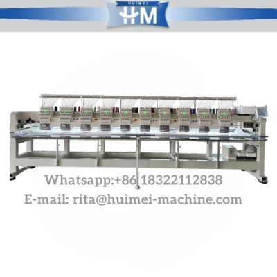 Industrial 12 head embroidery machine computerized with 9/12/15 needles