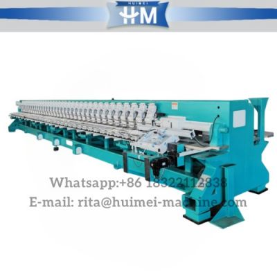 Industrial computerized 24 head flat embroidery machine