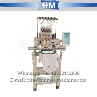 Multi needle Computer embroidery machine single head