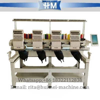Commercial computerized embroidery machine multi head
