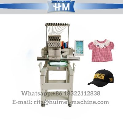 Single head automatic embroidery machine computerized