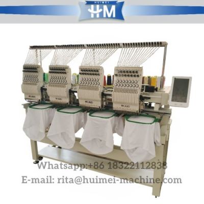 Commercial Computer tshirt embroidery machine multi head