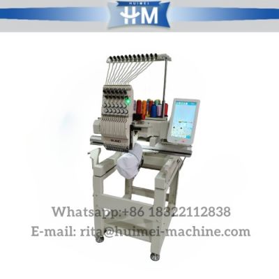 Computerized single head monogram machine embroidery
