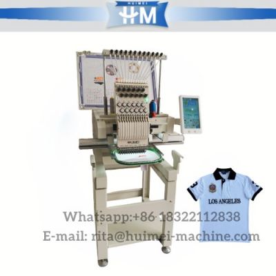 Commercial computerized t shirt embroidery machine 