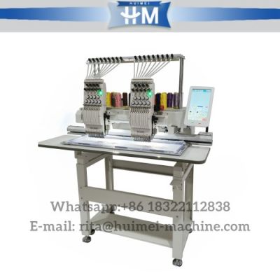 Computerized 2 head embroidery machine price