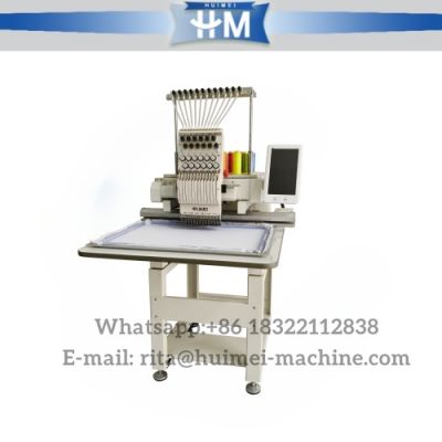 High speed large embroidery area single head embroidery machines with prices