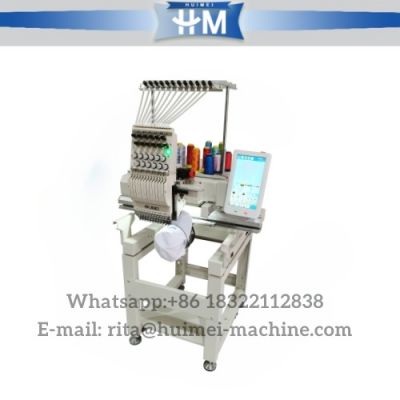 Computerized cheap hat embroidery machine single head 