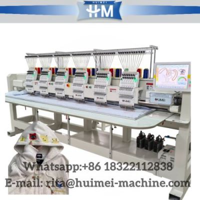 Automatic industrial 6 head embroidery machine price