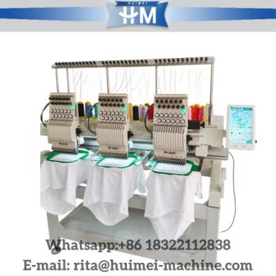 Machine a broderie industrielle 3 tetes