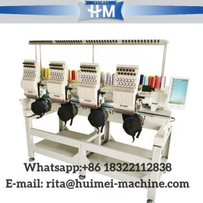 Industrial computer four head embroidery machine