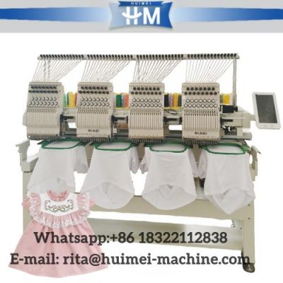 Mesin bordir baju 4 kepala