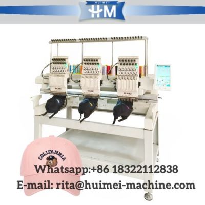 Mesin bordir digital komputer 3 kepala